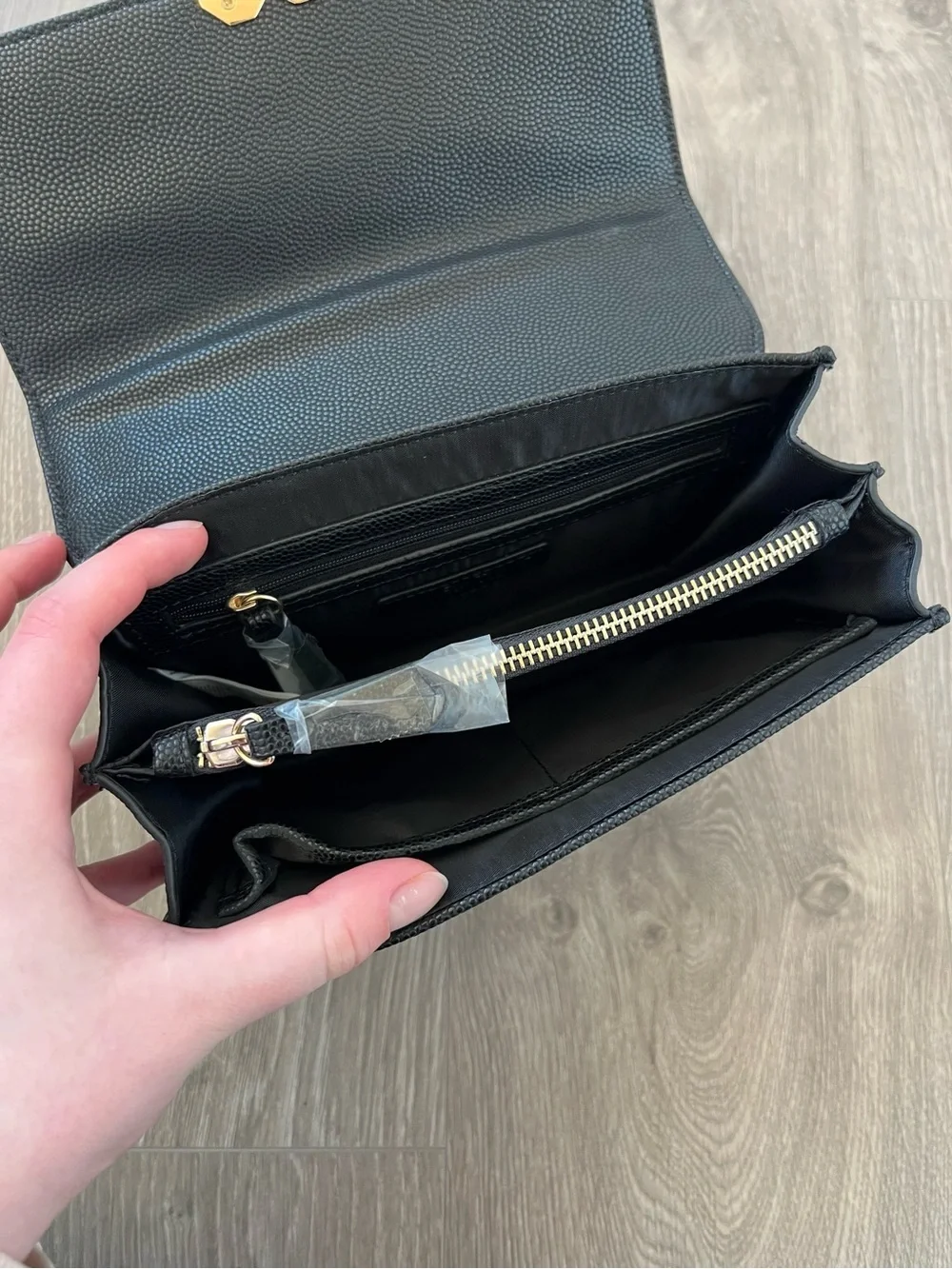 Valentino Amelie Crossbody Bag Black